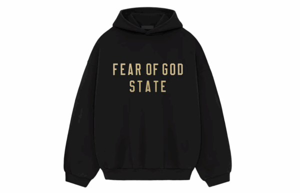 Fear of God Essentials Fleece Hoodie Black