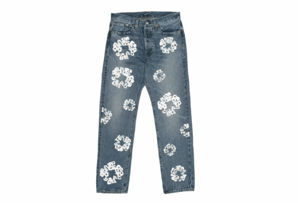 Denim Tears x Levi’s 501 Cotton Rhinestone Wreath Jeans