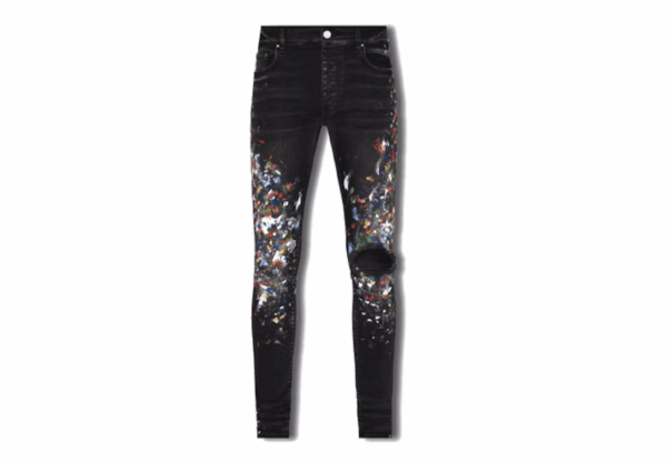 AMIRI Skinny Painter Jeans Aged Black