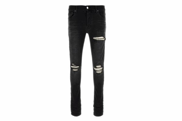 Amiri MX1 Skinny Cut Distressed Jeans