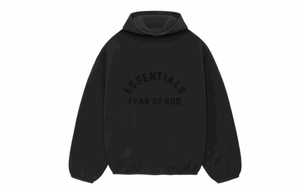 Fear of God Essentials Core Collection Nylon Fleece Hoodie Black