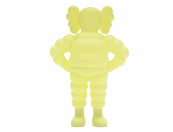 KAWS Chum Vinyl Figure Yellow (2022)